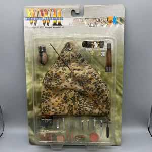 1/6 German Camo Zeltbahn & Field Accessories Set 1