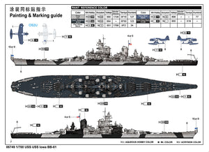 1/700 USS Iowa BB-61