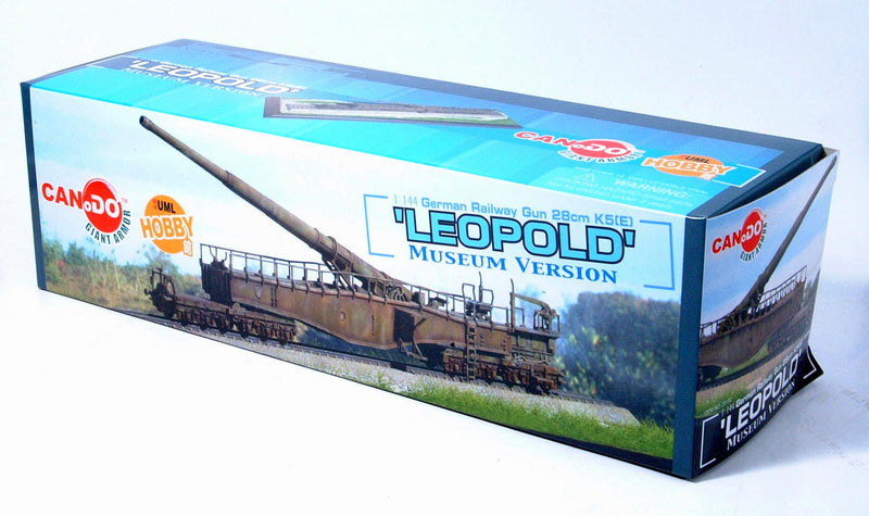 Can.Do 20152 - 1/144 German Railway Gun 28cm K5(E) Leopold (Museum