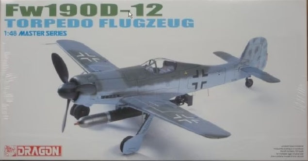 航空機・ヘリコプター DRAGON 1/48 Fw190D-12 TORPEDO FLUGZEUG 1/48 Fw190D-12 Torpedo Flugzeug – Cyber Hobby