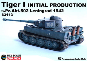 63113 - 1/72 Tiger I INITIAL PRODUCTION s.Pz.Abt.502 Leningrad 1942
