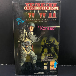 1/6 WWII Late War Fallschirmjager "Konrad"