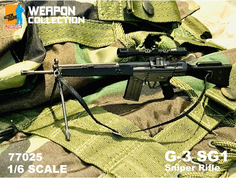 Dragon 1/6 Weapon Collection : G-3 SG1 Sniper Rifle – Cyber Hobby