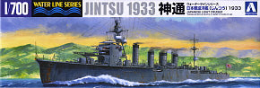 1/700 Japanese Navy Light Cruiser JINTSU 1933