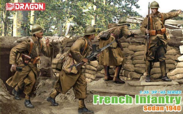 1/35 French Infantry (Sedan 1940) – Cyber Hobby