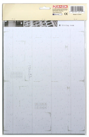 Hong Kong Housing Estate Series: Wallpaper decoration - #3 (Sitting Room, Kitchen and Toilet) 廉租屋邨系列：裝修套裝三 (客廳 + 廚房 + 踎廁)