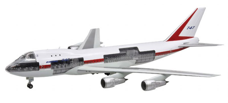 ☆レア☆BOEING747-8 【BOEING塗装】1:144モデルプレーン