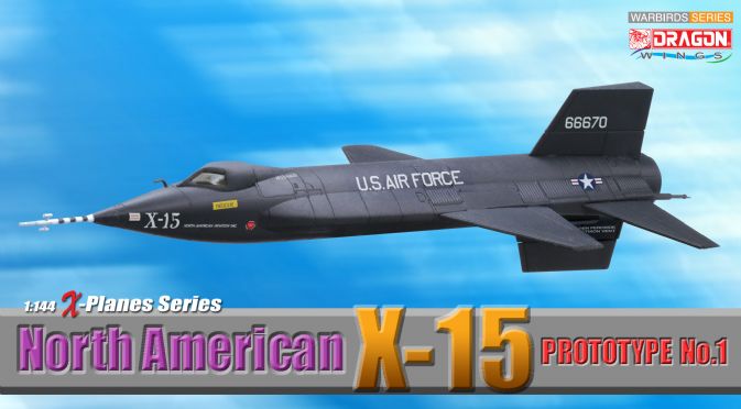 1/144 North American X-15, Prototype