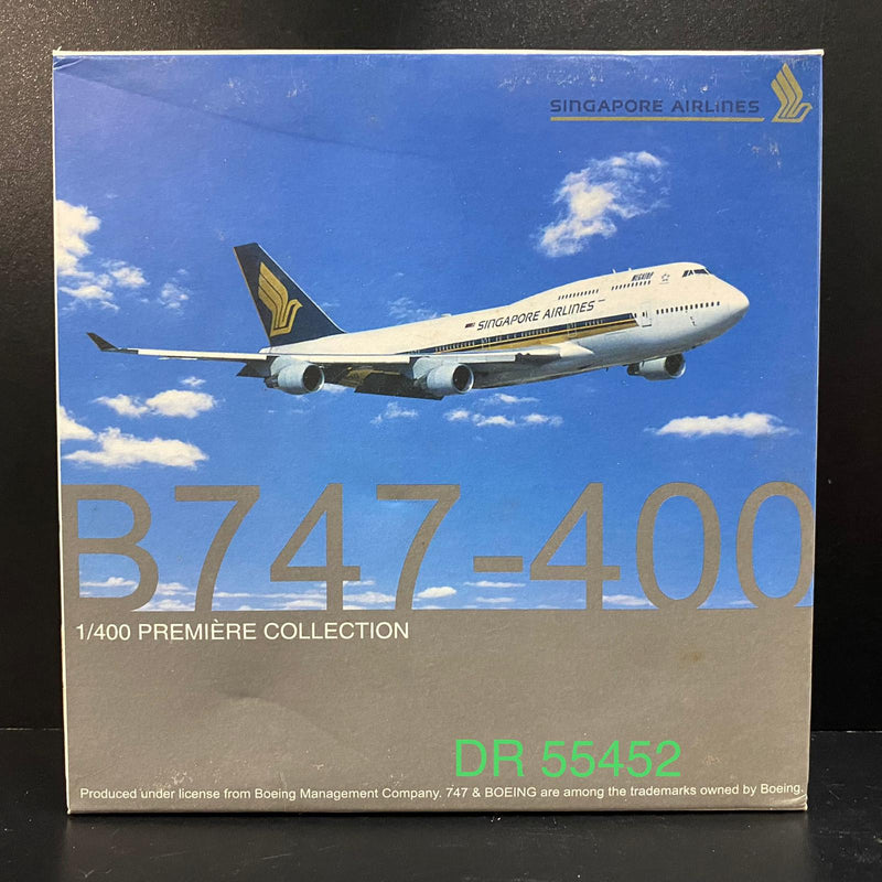 レア物！！SINGAPORE AIRLINE BOEING747-400模型 Singapore Airlines 