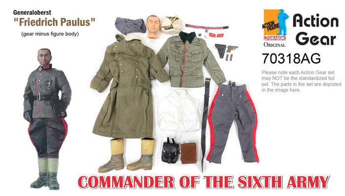 1/6 Dragon Original Action Gear for "Friedrich Paulus", Generaloberst, Commander of The Sixth Army