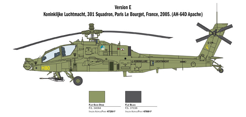 AH-64D Apache Longbow 1/35スケール Product News-Apache Longbow, The Tank Killer-Rui Ye Century