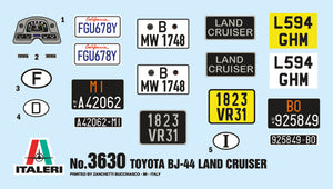 1/24 Toyota BJ44 Land Cruiser