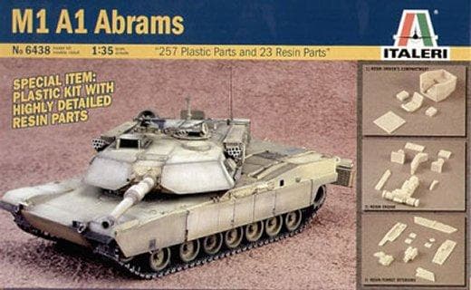1/35 M1A1 Abrams – Cyber Hobby