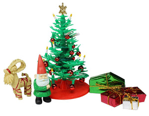 Smaland Dollhouse Christmas Tree Set