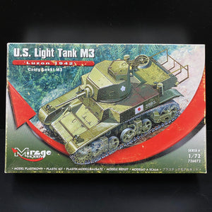 1/72 US Light Tank M3, Luzon 1942