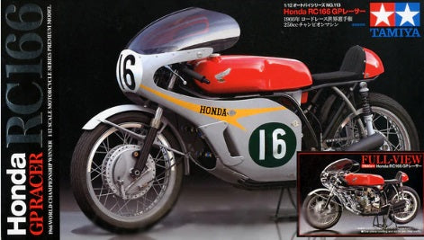 1/12 Honda RC166 GP Racer (Full-View Version) – Cyber Hobby