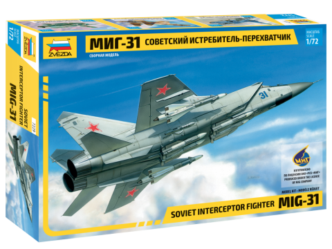 1/72 Soviet interceptor fighter MiG-31 – Cyber Hobby
