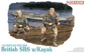 1/35 British SBS w/ Kayak