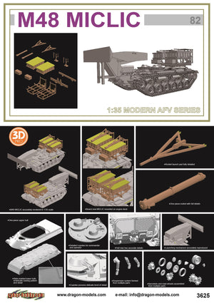 1/35 Modern AFV Series - M48 MICLIC (cyber-hobby.com Exclusive)