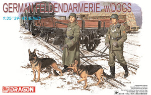 1/35 GERMAN FELDGENDARMERIE w/DOGS
