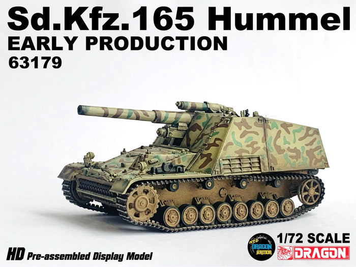 63179 - 1/72 Sd.Kfz.165 Hummel Early Production