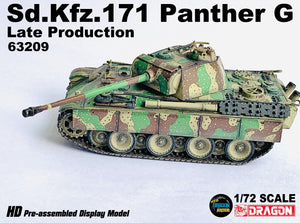 63209 - 1/72 Sd.Kfz.171 Panther Ausf.G Late Production, France 1944