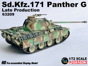63209 - 1/72 Sd.Kfz.171 Panther Ausf.G Late Production, France 1944