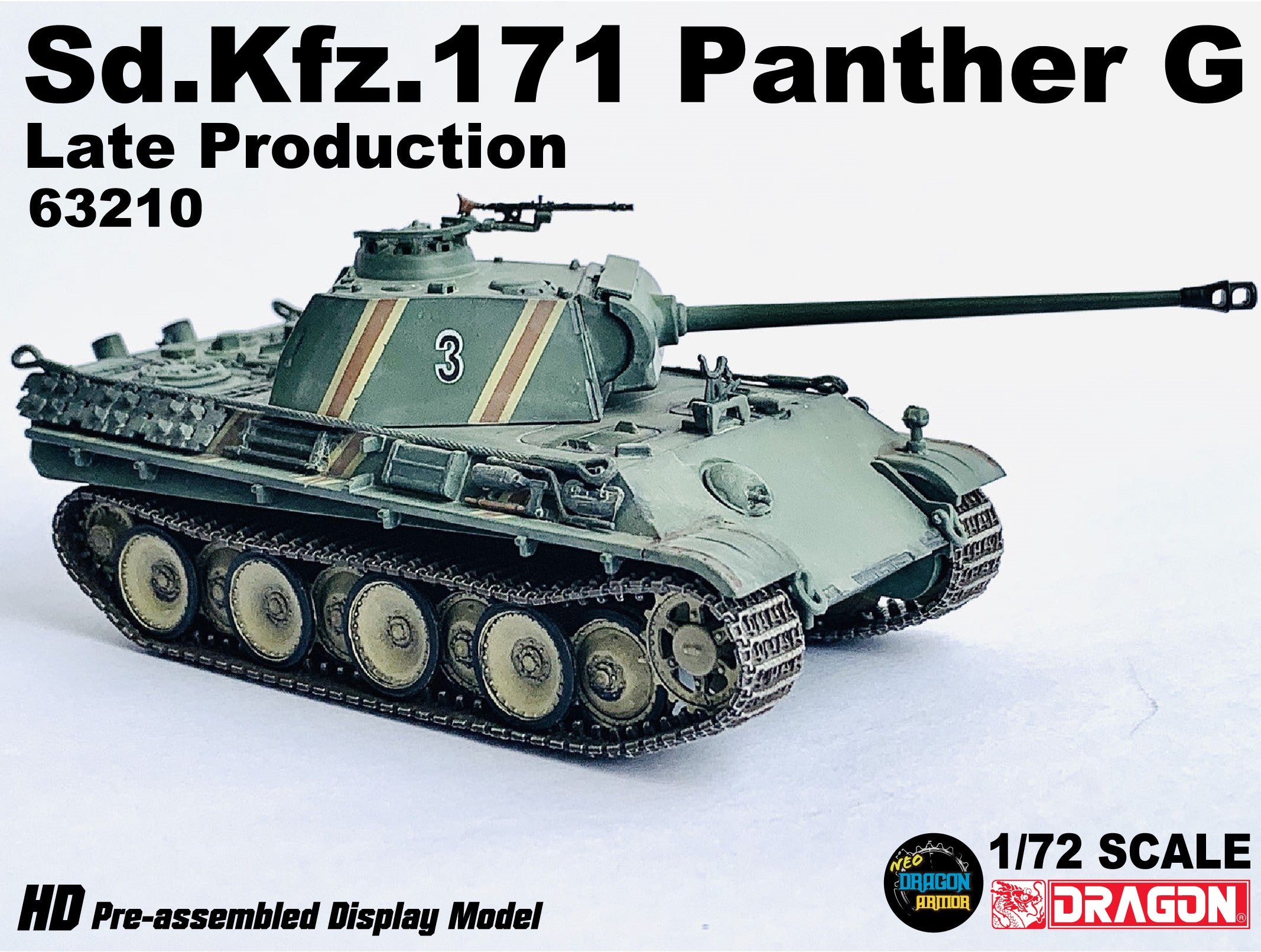 63210 - 1/72 Sd.Kfz.171 Panther Ausf.G Late Production, Germany