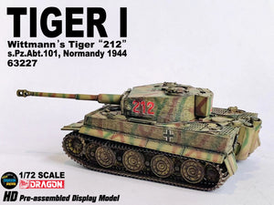 63227 - 1/72 Tiger I Wittmann's Tiger "212" s.Pz.Abt.101, Normandy 1944