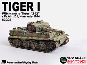63227 - 1/72 Tiger I Wittmann's Tiger "212" s.Pz.Abt.101, Normandy 1944
