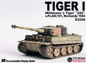 63228 - 1/72 Tiger I Wittmann's Tiger "222"  s.Pz.Abt.101, Normandy 1944