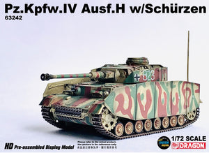 63242 - 1/72 Pz.Kpfw.IV Ausf.H w/Schürzen 2.Pz.Div., Normandy 1944