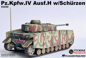 63242 - 1/72 Pz.Kpfw.IV Ausf.H w/Schürzen 2.Pz.Div., Normandy 1944