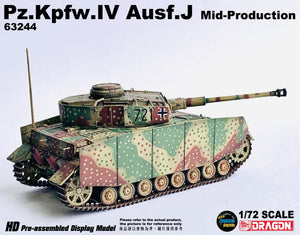 63244 - 1/72 Pz.Kpfw.IV Ausf.J Mid Production Western Front 1944