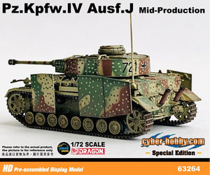 63264 - 1/72 Pz.Kpfw.IV Ausf.J Mid-Production Western Front 1944  (Cyber Hobby Special Item)