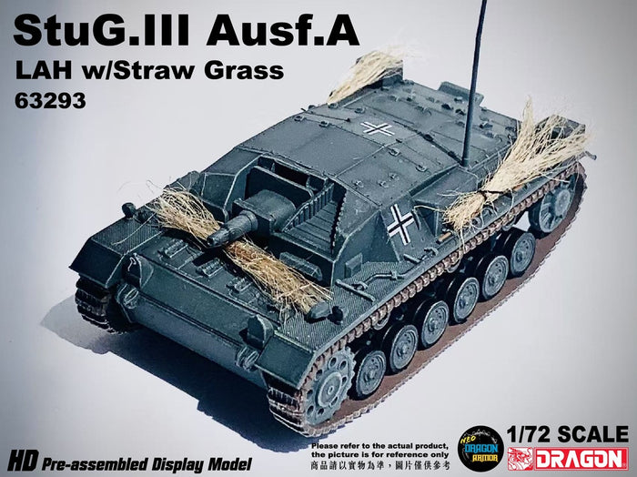 63293 - 1/72 StuG. III Ausf.A LAH w/Straw Grass