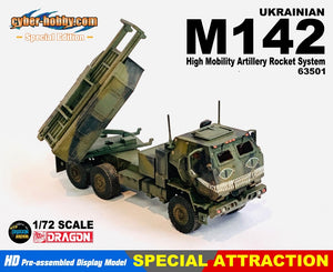 63501 - 1/72 Ukrainian M142 High Mobility Artillery Rocket System (Cyber Hobby Special Edition)