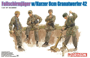 1/35 Fallschirmjäger w/Kurzer 8cm Granatwerfer 42