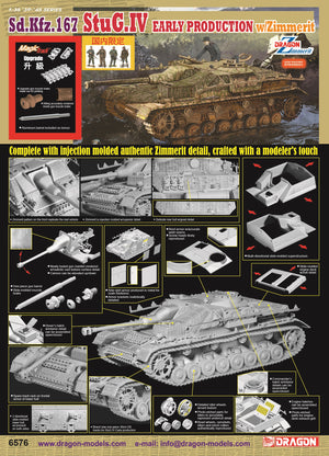1/35 Sd.Kfz.167 StuG.IV EARLY PRODUCTION w/ZIMMERIT [Bonus Version]