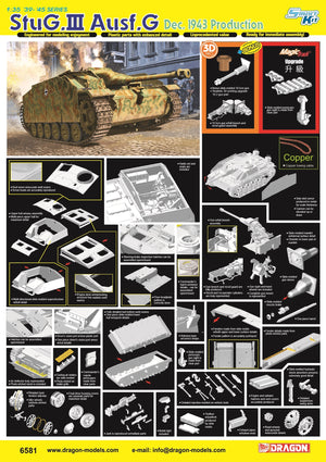 1/35 StuG.III Ausf.G  Dec 1943 Production  (2024 Upgrade Version)
