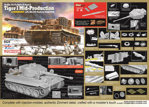 1/35 TIGER I MID PRODUCTION w/ZIMMERIT  s.Pz.Abt.506 EASTERN FRONT 1944