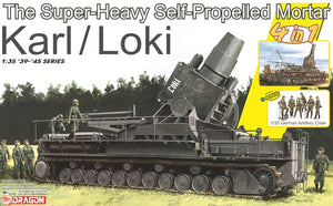 1/35 The Super Heavy Self-Propelled Mortar Karl/Lori (4 IN 1)
