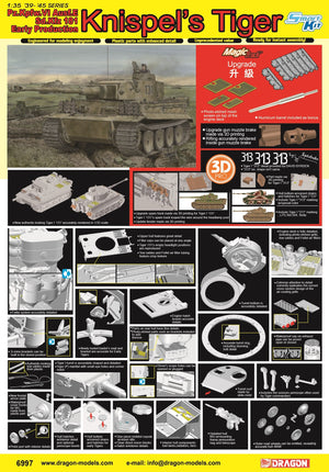 1/35 Knispel's Tiger Pz.Kpfw.VI Ausf.E Sd.Kfz 181 Early Production