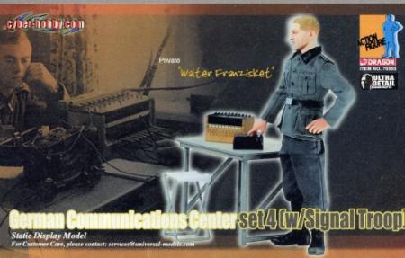 1/6 Private "Walter Franzisket", German Communication Center Set 4 (w/Signal Troop)