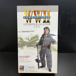 1/6 "Johannes Patzer", Luftwaffe Bf110 Gunner, I./JG-77, Norway 1940 (Flieger)