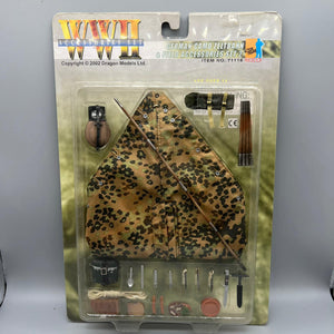 1/6 German Camo Zeltbahn & Field Accessories Set 2