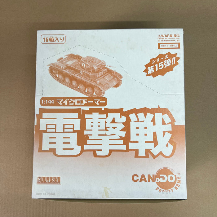 Can.Do 20044 - 1/144 Blitzkrieg Panzer Tank (15 piece assortment)