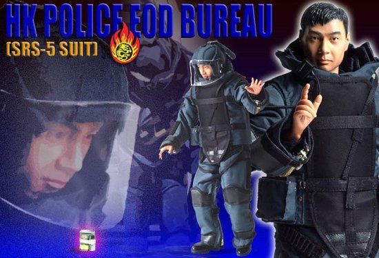 Dragon Action Figure 72042 -  1/6 "Jimmy" HK Police EOD Bureau (SRS-5 Suit)