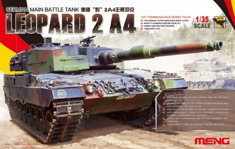 TS-016 1/35 German Main Battle Tank Leopard 2 A4