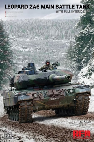 1/35 Leopard 2A6 Main Battle Tank /w Full Interior